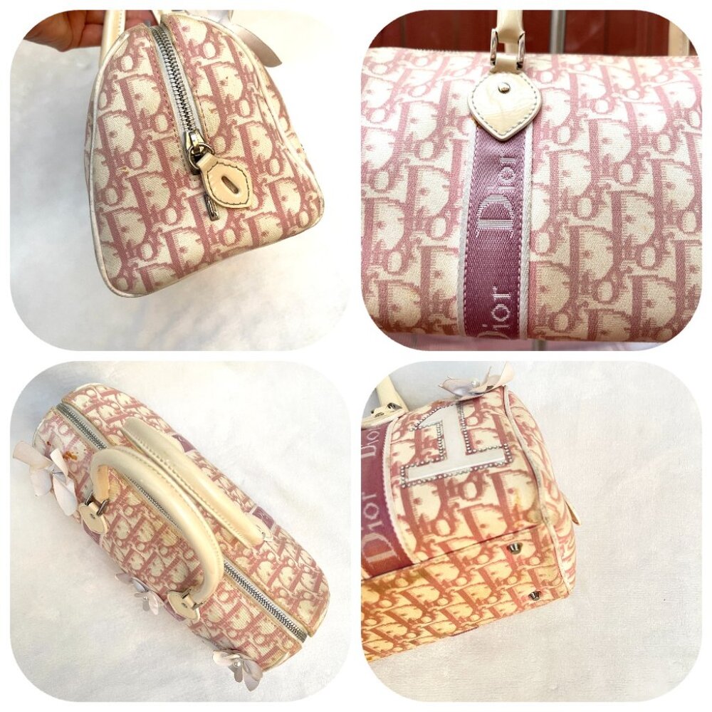 Christian Dior vintage Y2K Trotter Pink pink monogram bag - Picture 11 of 16